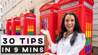 30 essential London tips in 9 minutes [upl. by Stoops113]