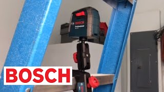 Bosch SelfLeveling CrossLine Laser Level GLL 30 [upl. by Schuler]