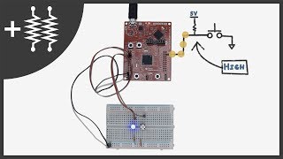 Pull Up Resistor Tutorial  AddOhms 15 [upl. by Laks]