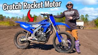 Crotch Rocket Swapped Dirt Bike [upl. by Initsed]