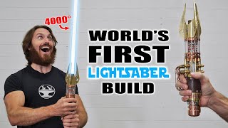 4000° PLASMA PROTOLIGHTSABER BUILD RETRACTABLE BLADE [upl. by Amik304]