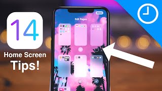 iOS 14 Home Screen TIPS amp TRICKS for iPhone [upl. by Yablon]