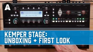 Kemper Profiler Stage Unboxing amp First Look [upl. by Assadah]