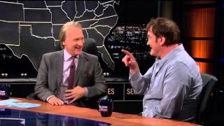 Real Time with Bill Maher Quentin Tarantino Interview HBO [upl. by Notnats]