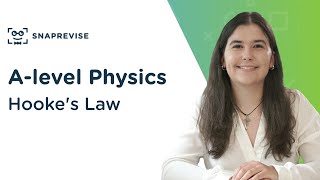 Hookes Law  Alevel Physics  OCR AQA Edexcel [upl. by Arretak]