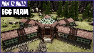 Ark How To Build An Egg Farm [upl. by Konikow938]