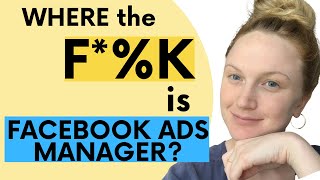 How Do I Access Facebook Ads Manager [upl. by Lirbaj]