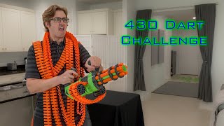 SHOOTING 430 NERF DARTS AS FAST AS POSSIBLE 16  Adventure Force VTwin [upl. by Harraf781]