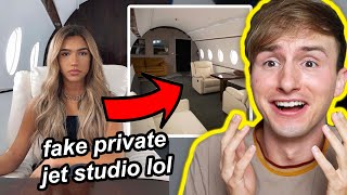 INFLUENCER FAILS Fake Private Jet Edition [upl. by Ina]