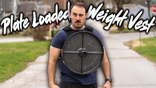 Kensui EZVest Review The Olympic Weight Plate Loadable Weighted Vest [upl. by Einiar]