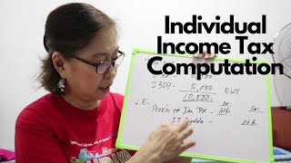 How To Compute Individual Income Tax Train LawPhl [upl. by Harwilll]