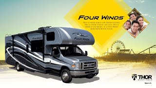 Take A Guided Tour Of The Four Winds amp Chateau Class C Motorhomes From Thor Motor Coach [upl. by Nwahsed]