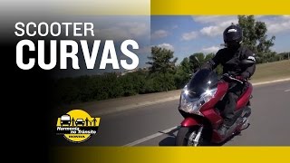 Como Fazer Curvas com Scooter  Harmonia no Trânsito [upl. by Waylan]