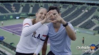 QampA With Newlyweds Karolina Pliskova and Michal Hrdlicka [upl. by Duky]