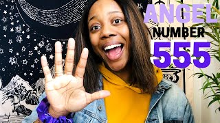 WHAT DOES 555 MEAN   ANGEL NUMBER 555  NUMEROLOGY  SPIRITUAL MEANING Shika Chica [upl. by Bohon]