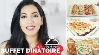 Recettes dapéritifs amp Buffet dînatoire Facile et rapide [upl. by Acinet]