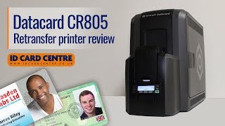 Entrust Datacard CR805  High Security Card Printing [upl. by Kimberlyn325]