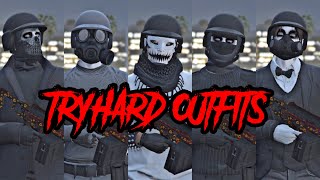 GTA 5 Online  TOP 5 OG TRYHARD OUTFITS MALE Using Clothing Glitches [upl. by Aliemaj]