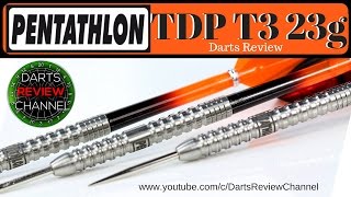 Pentathlon TDP T3 23g darts review [upl. by Heidy149]