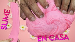 COMO HACER SLIME ¿1 INGREDIENTE SIN PEGAMENTO SIN BORAX FÁCIL DE HACER [upl. by Aelgna]