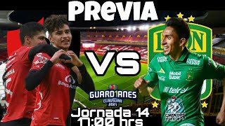 ATLAS VS LEON  JORNADA 14  LIGA MX  GUARD1ANES 2021 [upl. by Avonasac]