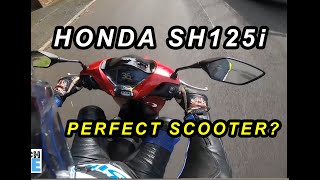 2020 Honda SH125i Scooter Review  Perfect for Delivery Riders [upl. by Eded]