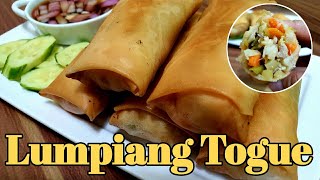 LUMPIANG TOGUE  Homemade Easy Recipe [upl. by Phenica436]