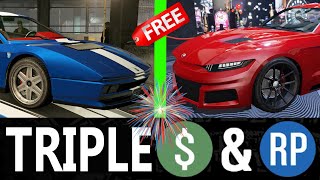 GTA 5  Independence Day Event Week  TRIPLE MONEY  Vehicle Discounts amp More [upl. by Ajssatsan95]