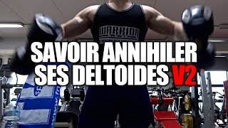 Savoir annihiler ses deltoïdes en 5 exercices [upl. by Kcarb]