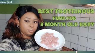 Best proteinous Food For  8Month Old baby [upl. by Septima]