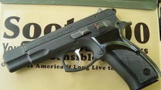 CZ 75 B 9mm Pistol Review [upl. by Akemej]