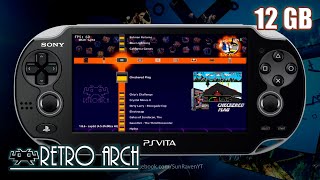 PSVITA  RetroArch Mega Pack quotBOBVita RetroMonkey v2quot 2020HD [upl. by Imeka]