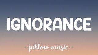 Ignorance  Paramore Lyrics 🎵 [upl. by Olrak]