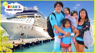 Were going on a Cruise Family Fun Vacation Trip with Ryans Family Review [upl. by Hselin]