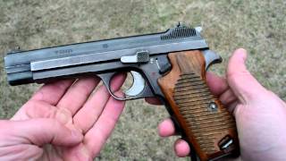 Shooting SIG P2101  a Swiss legend in 9mm [upl. by Rramo]