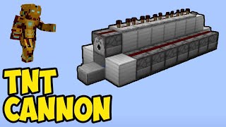 Minecraft TNT CANNON EASY [upl. by Ailliw678]