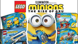 All LEGO Minions Sets Retiring 2022 [upl. by Auhoj]