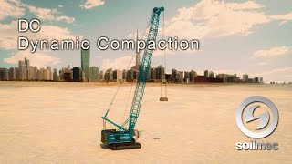 Dynamic Compaction Technology Soilmec [upl. by Elahcim493]