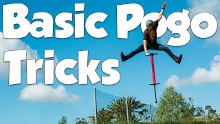 5 Basic Pogo Tricks  Vurtego Pogo Beginner Tutorials [upl. by Teplitz545]