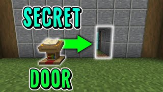 Minecraft Secret Door with Lectern shorts [upl. by Migeon]