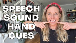 SPEECH SOUND HAND CUES FOR SPEECH THERAPY AT HOME Tactile and Visual Cues For Toddler Articulation [upl. by Fording15]