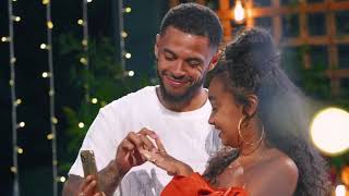 Andre Gray’s marriage proposal to LeighAnne Pinnock Video for their 5th anniversary [upl. by Morena]