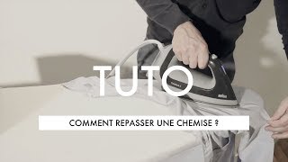 Comment bien repasser une chemise [upl. by Narag]