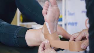 Taping Options For Plantar Fasciitis  Manurewa Sports Physiotherapy [upl. by Aynor]