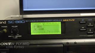 Roland SC880 Sound Demos [upl. by Coriss34]