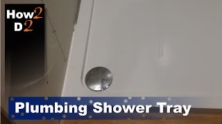 Shower tray installationHow to install and seal bathroom shower tray [upl. by Acinat482]