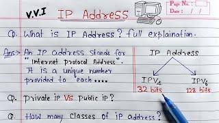 what is ip address full Explanation  Learn Coding [upl. by Iznyl7]