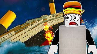 OB amp I Must Escape The SINKING TITANIC  Roblox Multiplayer Survival [upl. by Deeas470]