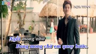 Karaoke Nụ hôn và nước mắt Lâm Chấn Huy beat gốc YouTube [upl. by Annalee]