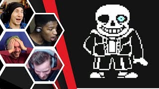 Lets Players Reaction To Sans His First Attack  Undertale Genocide [upl. by Anele]